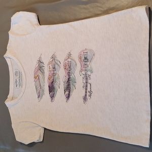 Hard Rock Hollywood FL Feather Guitar Tshirt  XSmall